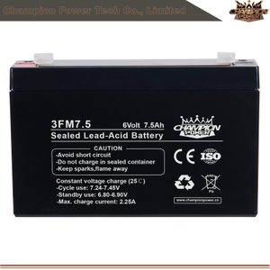 3FM7.5 6V7.5Ah AGM Battery