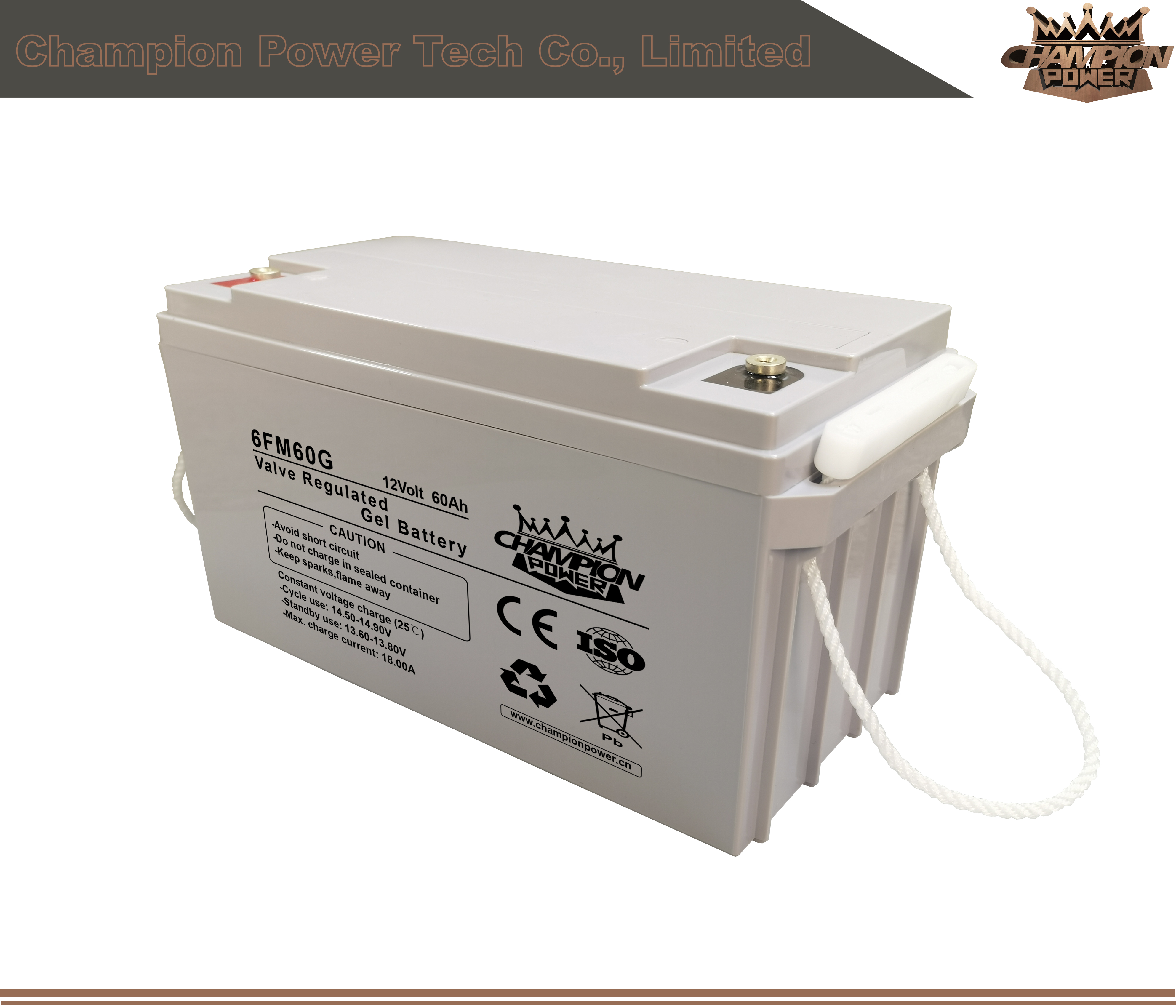 6FM60G 12V60Ah Gel Battery