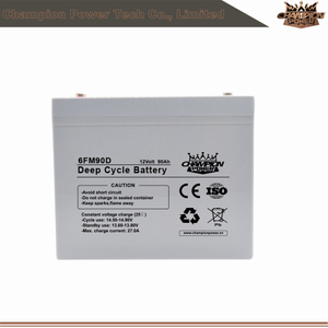 12V90AH Deep Cycle Battery for Solar energy storage system